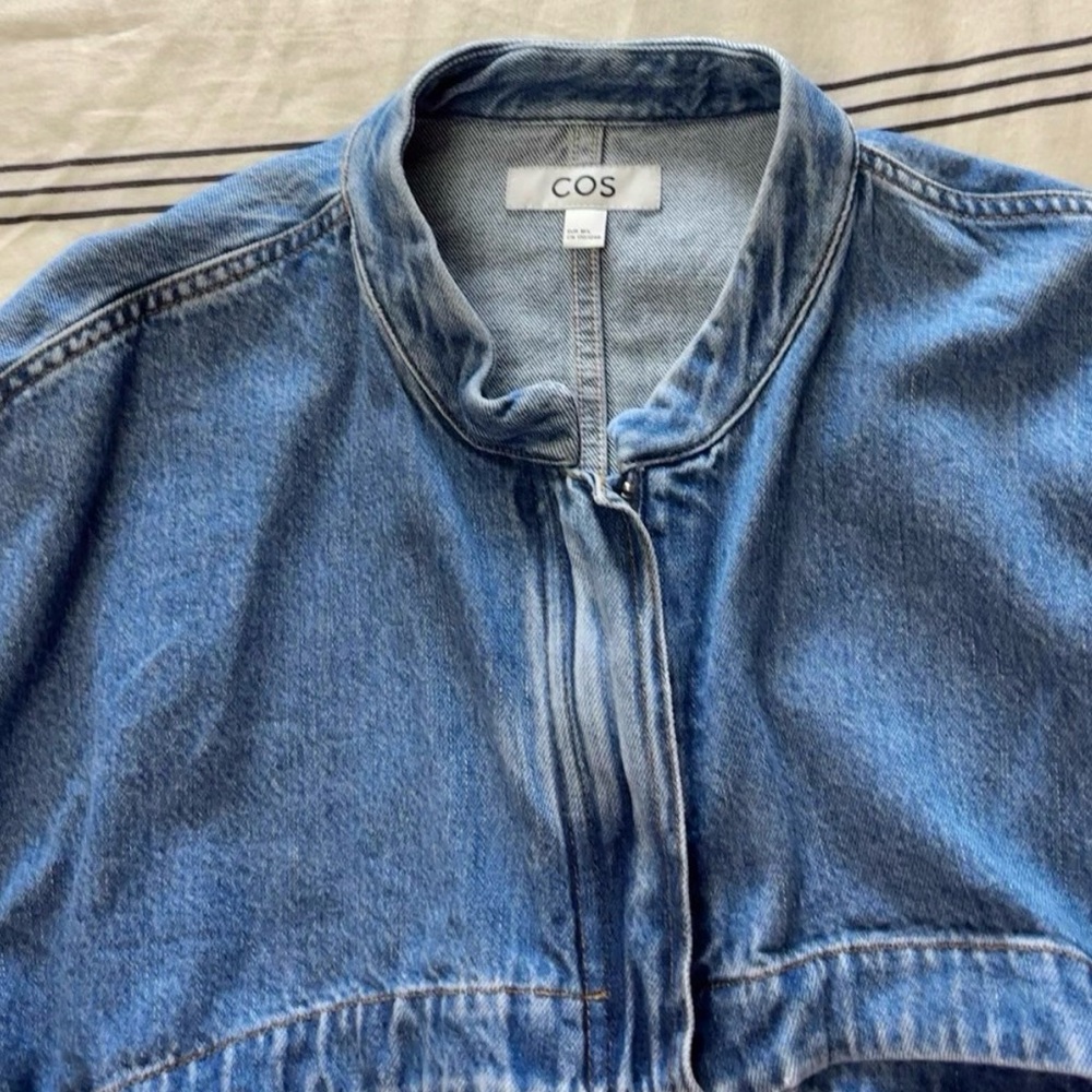COS Cropped Hybrid Denim Jacket - Picture 5 of 8